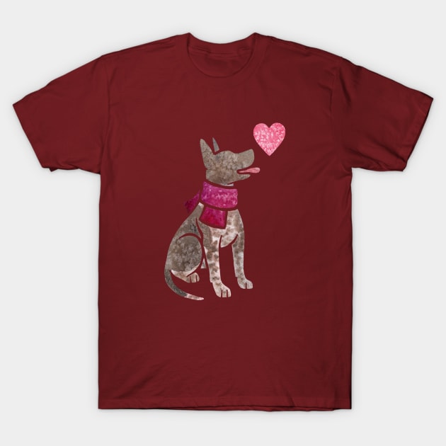 American Hairless Terrier T-Shirt by animalartbyjess